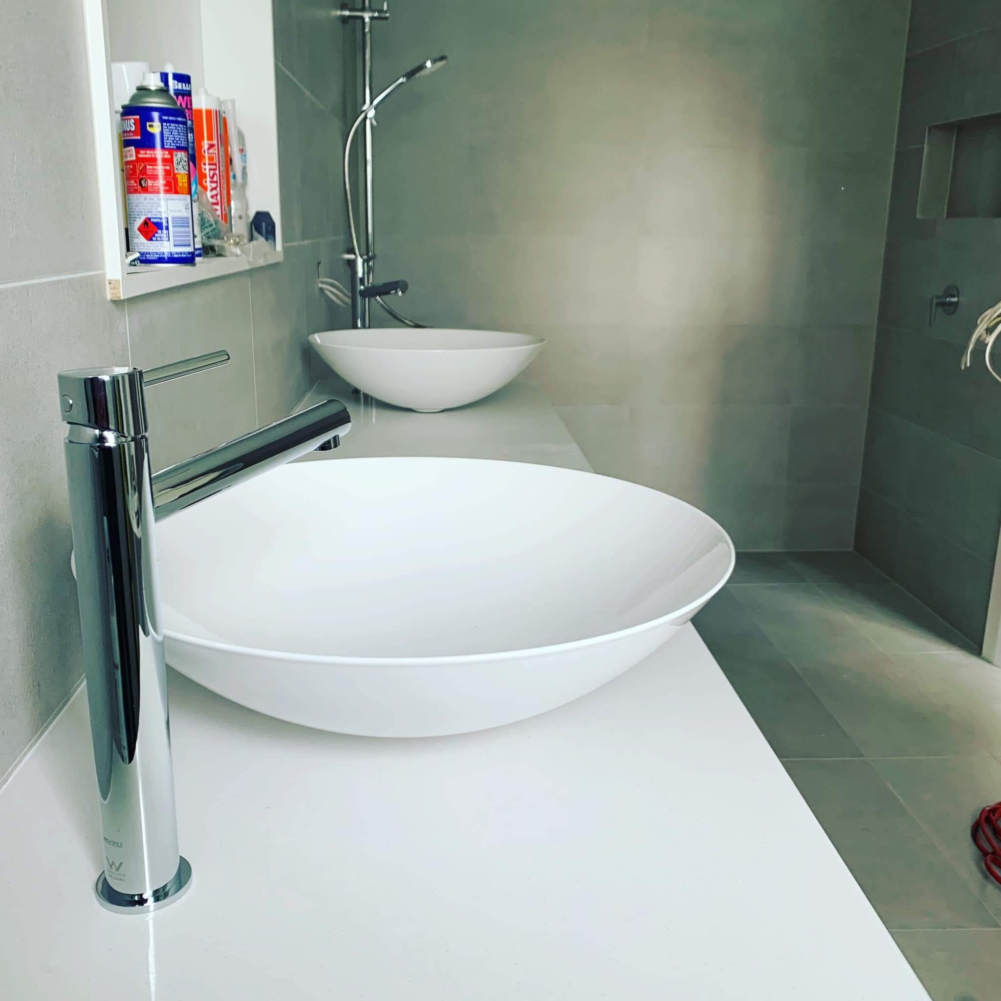 New tapware installed by Down and Dirty Plumbing